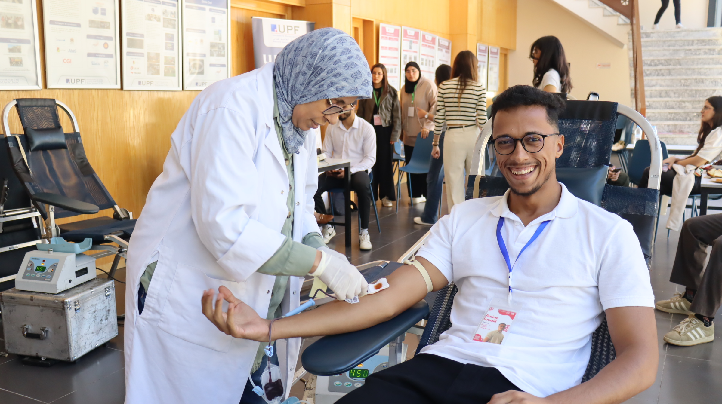 Blood donation campaign